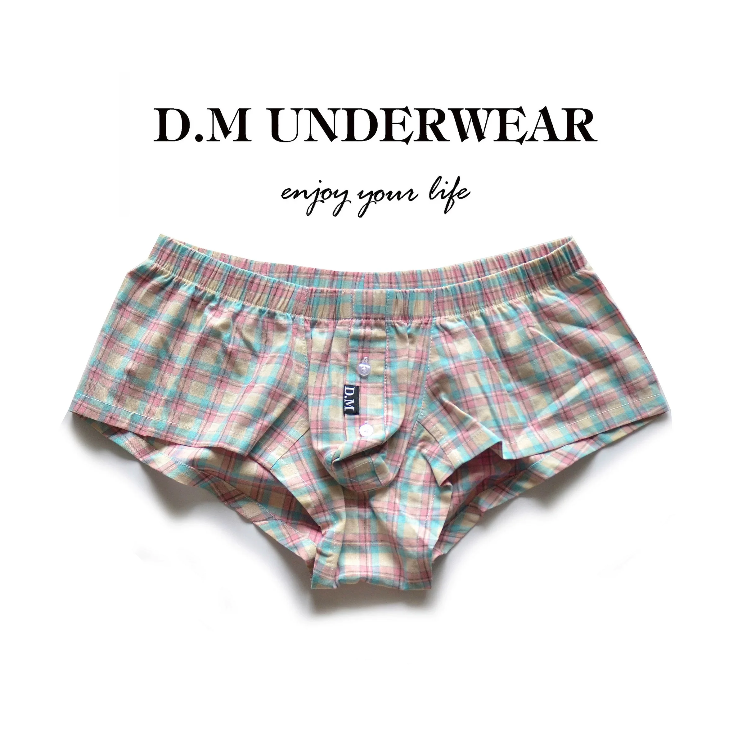 Underwear Gay Men Low Waist Sexy Plaid Home Pants Fashion Boxers Button Letters Breathable Loose Boxers
Underwear Gay Men Low Waist Sexy Plaid Home Pants Fashion Boxers Button Letters Breathable Loose Boxers