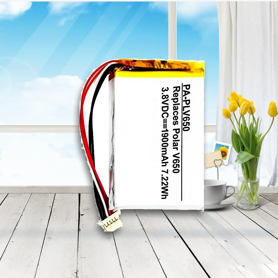 V650 HR EMEA(Long Cables) Battery For POLAR Watch 5-Wire Mobile Phone Replacement Lithium Polymer Bateria
V650 HR EMEA(Long Cables) Battery For POLAR Watch 5-Wire Mobile Phone Replacement Lithium Polymer Bateria