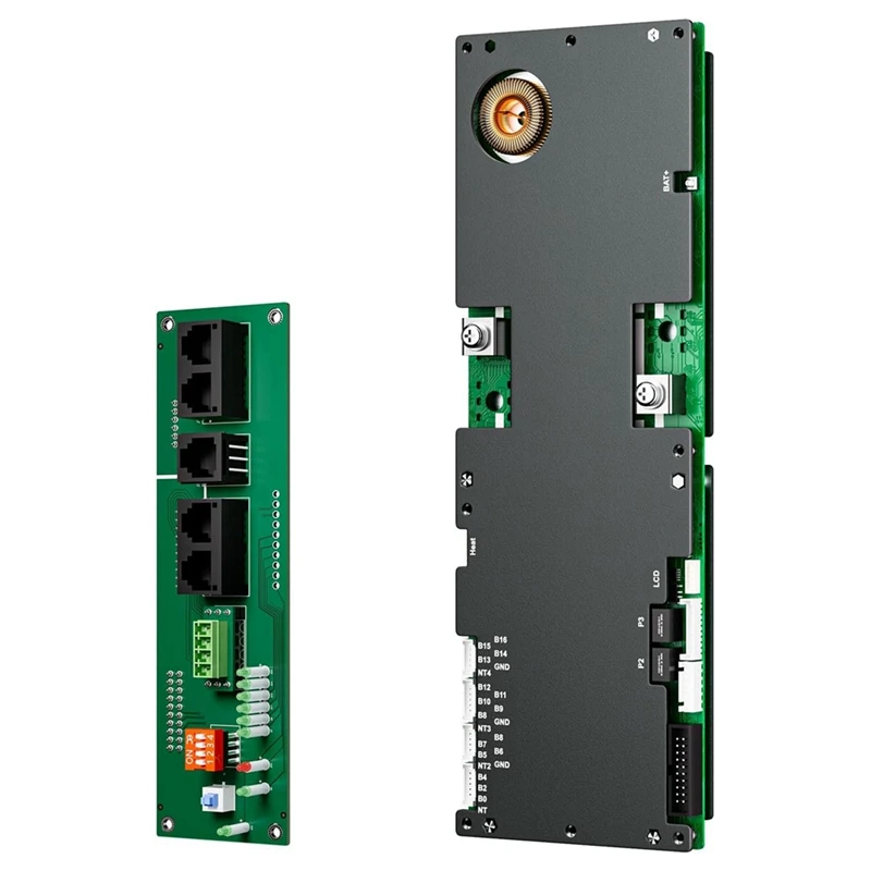 AB42-Inverter BMS 8S-16S 24V-48V 100A Home Energy Storage 1A Active Balance Built-In Bluetooth With RS485 For Solar System
AB42-Inverter BMS 8S-16S 24V-48V 100A Home Energy Storage 1A Active Balance Built-In Bluetooth With RS485 For Solar System