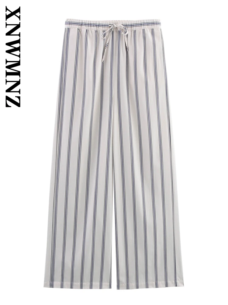 XNWMNZ 2025 Summer New Lady Trendy Wide Leg Pants High Waist Sophisticated Female Lace Bottoms Print Pockets Long Pants Ruffles
XNWMNZ 2025 Summer New Lady Trendy Wide Leg Pants High Waist Sophisticated Female Lace Bottoms Print Pockets Long Pants Ruffles