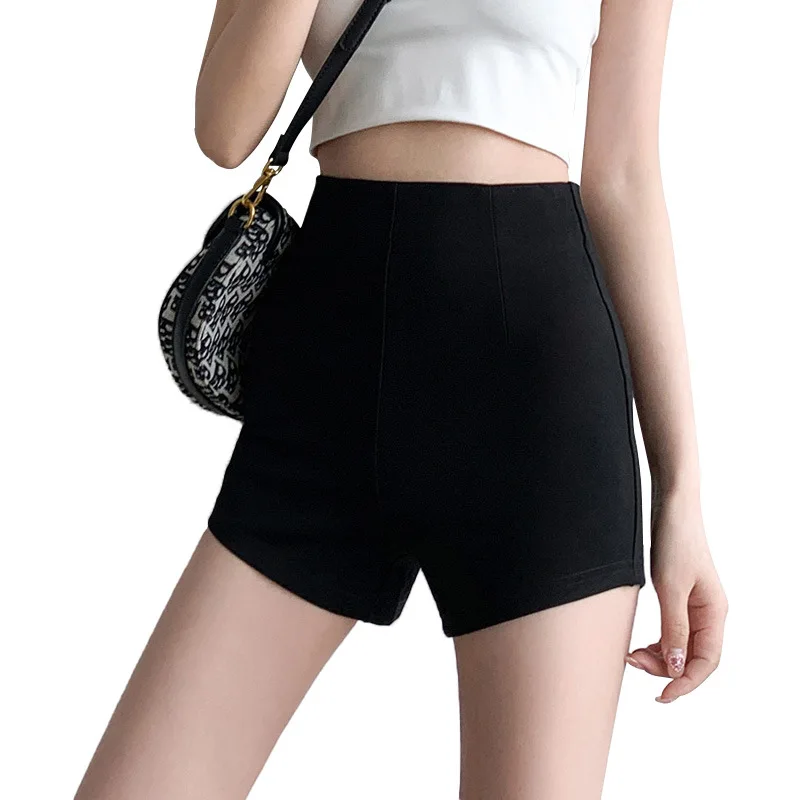Black Elastic Tight Hot Pants for Women, Bare Leg Artifact, New High Waist Slimming Outer Wear, Girl Group Sexy Jazz Dance Short
Black Elastic Tight Hot Pants for Women, Bare Leg Artifact, New High Waist Slimming Outer Wear, Girl Group Sexy Jazz Dance Short