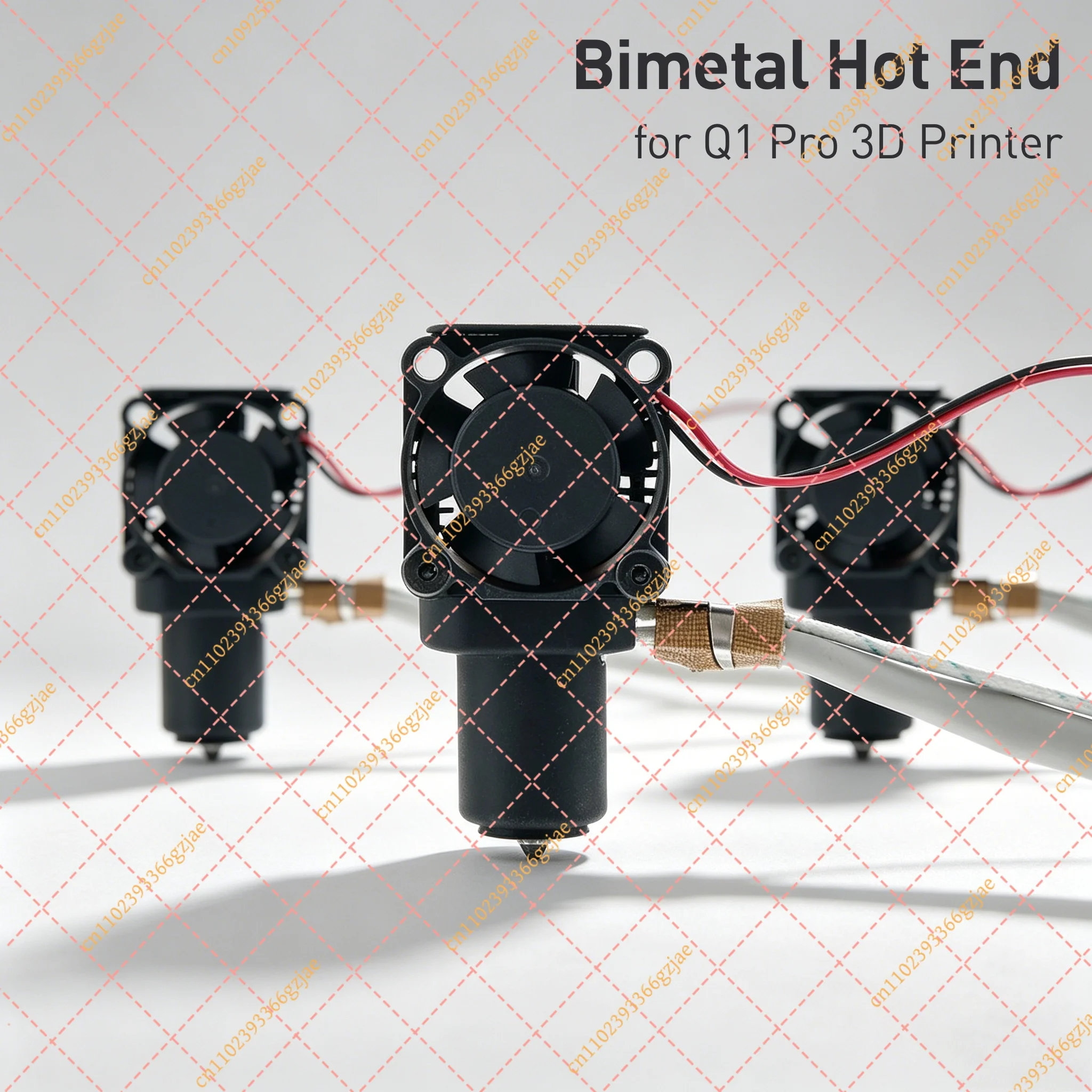 Bimetal Hot End for Q1 Pro 3D Printer Hotend Assembly with Cooling Fan Replacement
Bimetal Hot End for Q1 Pro 3D Printer Hotend Assembly with Cooling Fan Replacement