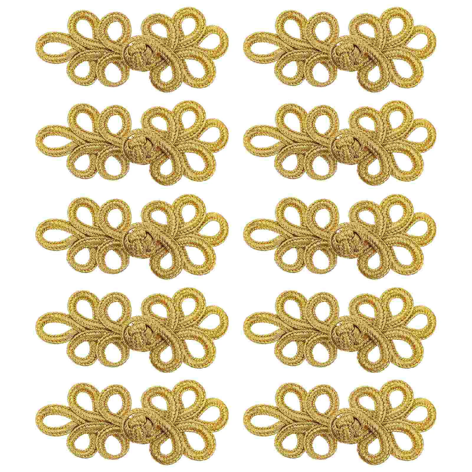10 Pcs Chinese Knot Buckle Chicken Feeders Cheongsam Knots Buttons Handmade Clothing Accessory Sewing Fastener Miss
10 Pcs Chinese Knot Buckle Chicken Feeders Cheongsam Knots Buttons Handmade Clothing Accessory Sewing Fastener Miss