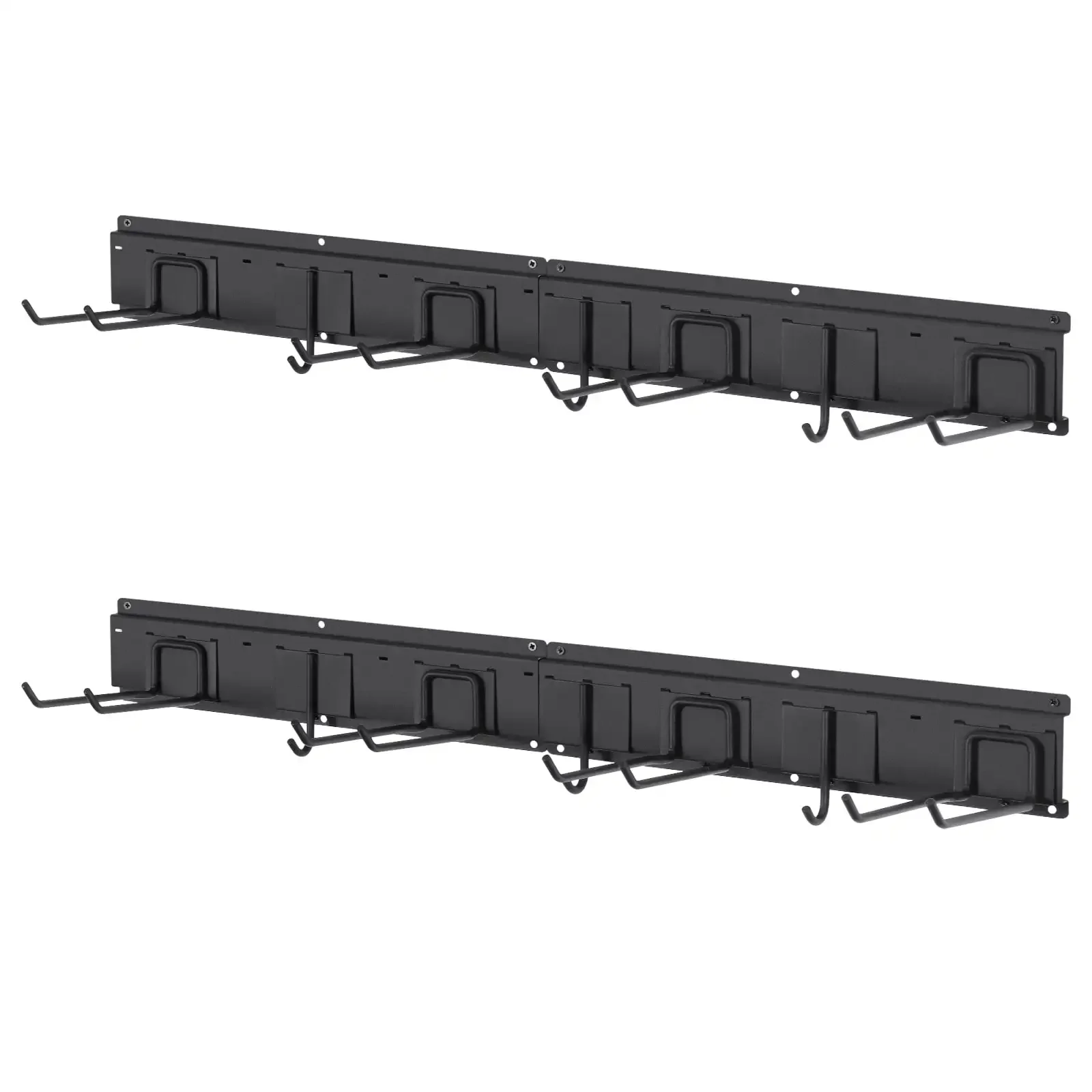 Garage Tool Storage Rack, Heavy Duty Wall Mounted Tools Organizer with 7 Hooks
Garage Tool Storage Rack, Heavy Duty Wall Mounted Tools Organizer with 7 Hooks