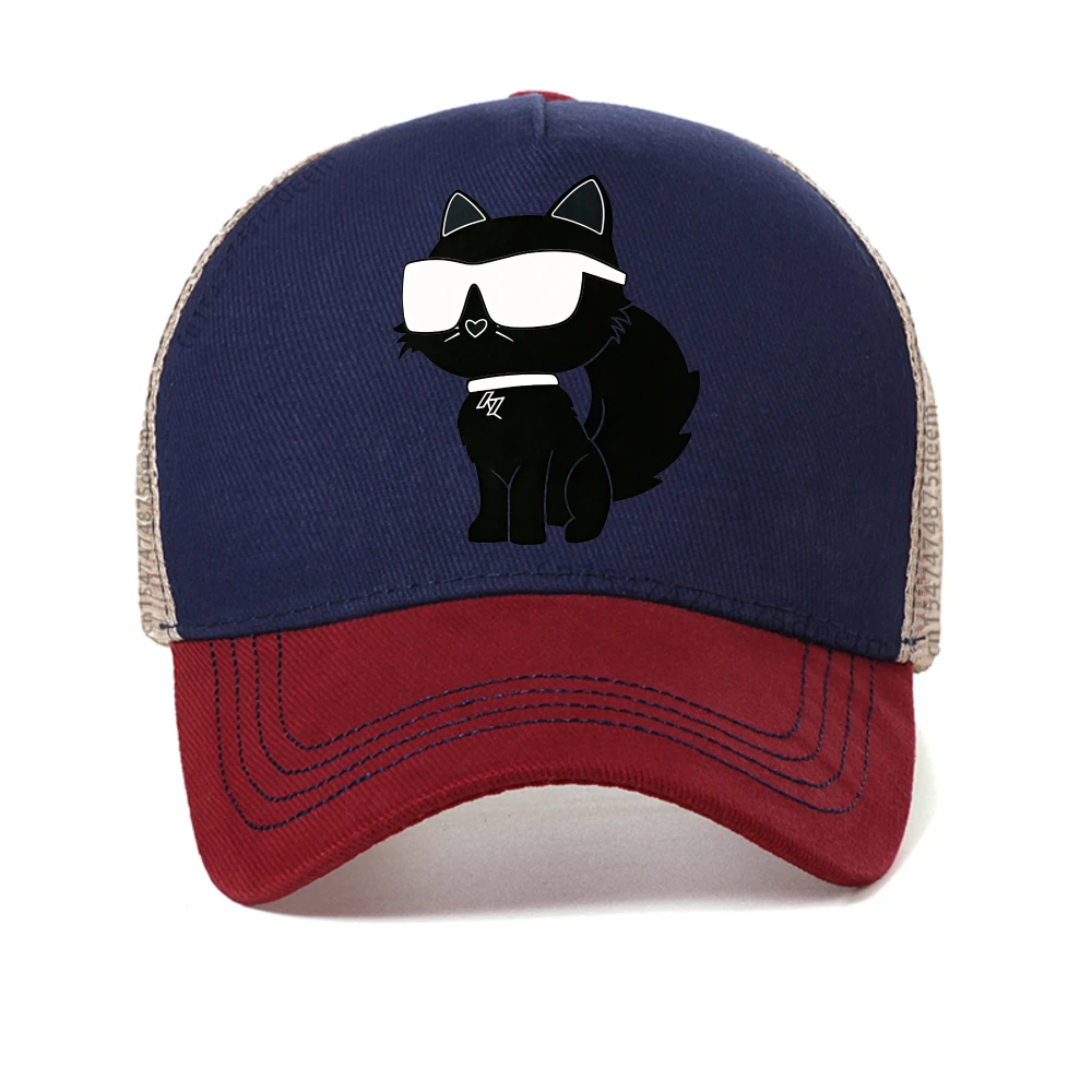 Cartoon Cat print baseball cap Man For The Sun Funny hats Anime Hat Beach Women's Men's caps outdoor casual mesh trucker hat
Cartoon Cat print baseball cap Man For The Sun Funny hats Anime Hat Beach Women's Men's caps outdoor casual mesh trucker hat