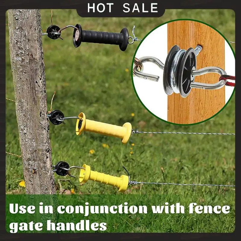 24-Hour Delivery 40Pcs Electric Fence Gate Handle Anchor Electric Fence Insulators Fence Wire Insulators For Electric Fence Wood
24-Hour Delivery 40Pcs Electric Fence Gate Handle Anchor Electric Fence Insulators Fence Wire Insulators For Electric Fence Wood