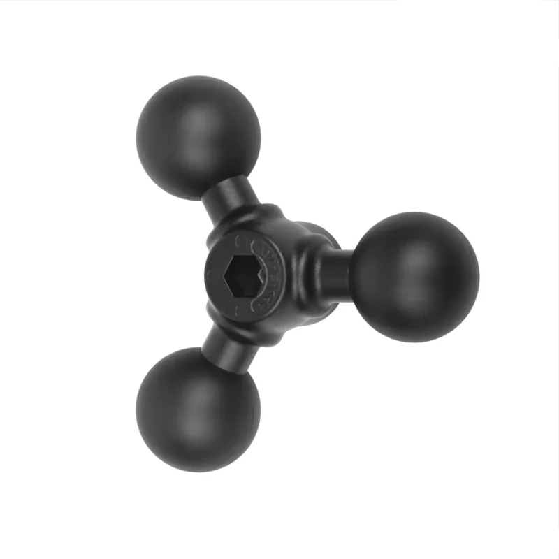 1.5-inch Ball Head Industry Standard Triple Metal Ball Mounting Arm Joint Extension Adapter, Multi-Directional Adapter
1.5-inch Ball Head Industry Standard Triple Metal Ball Mounting Arm Joint Extension Adapter, Multi-Directional Adapter