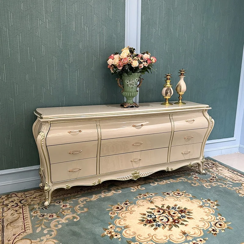 Французский обеденный буфет из массива дерева, европейский неоклассический шкаф для прихожей, шкаф для ресторана, кухонный шкаф, тумба.
Французский обеденный буфет из массива дерева, европейский неоклассический шкаф для прихожей, шкаф для ресторана, кухонный шкаф, тумба.