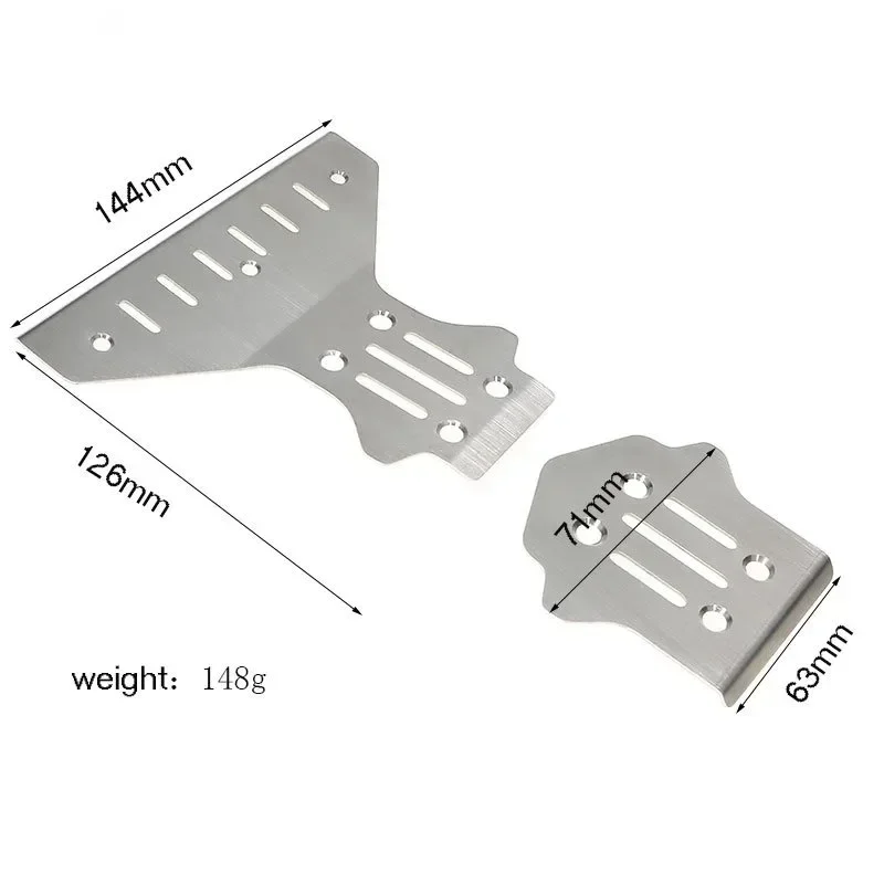 Stainless Steel Front and Rear Guards Metal Armor Chassis Armor Toy Accessories for KM 1/7 Rally C3 WRC RC Car Upgrade DIY Parts
Stainless Steel Front and Rear Guards Metal Armor Chassis Armor Toy Accessories for KM 1/7 Rally C3 WRC RC Car Upgrade DIY Parts