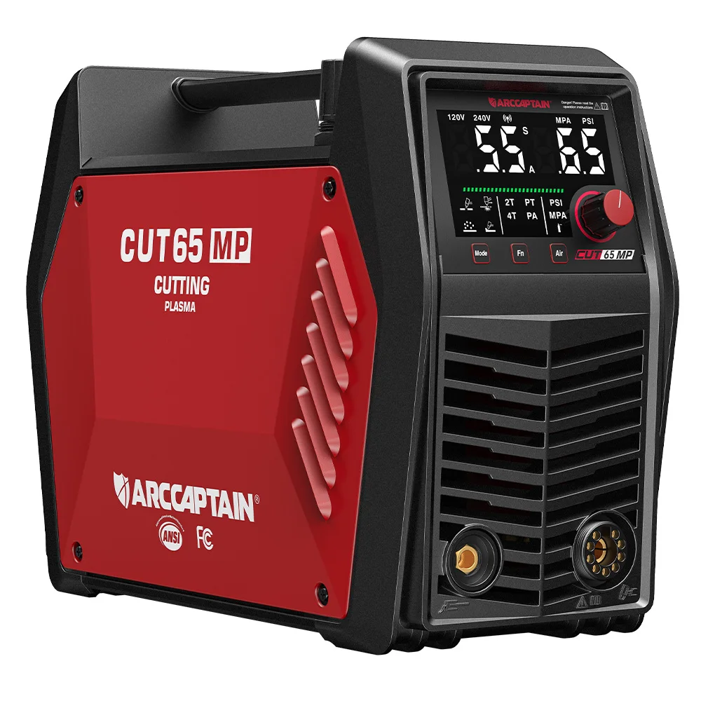 ARCCAPTAIN High Quality IControl 120V/240V CUT65MP Non-HF Support CNC Connect Plasma Cutter Machine 65A Pilot Arc for Wholesale
ARCCAPTAIN High Quality IControl 120V/240V CUT65MP Non-HF Support CNC Connect Plasma Cutter Machine 65A Pilot Arc for Wholesale