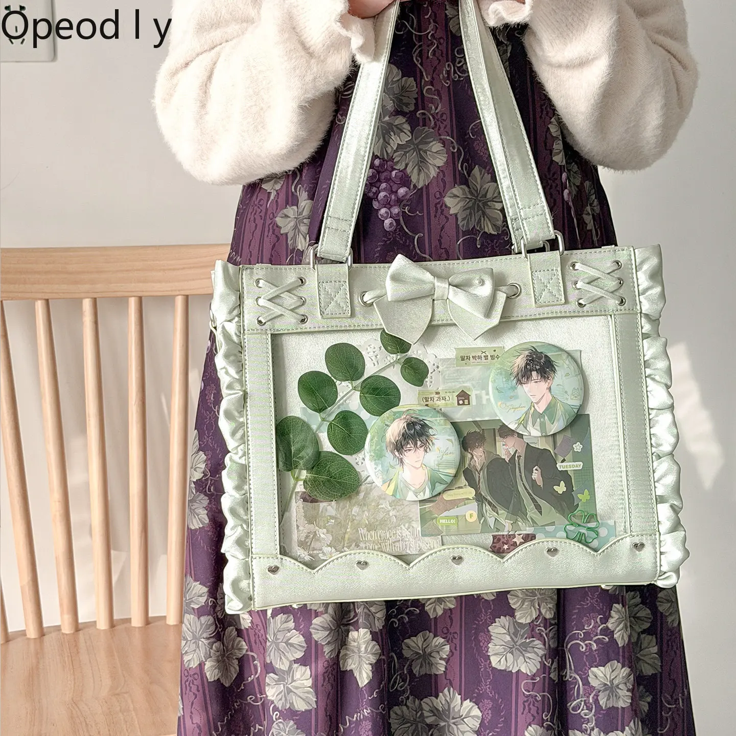 Sweet Girl Japanese Original Lolita Pain Bag Large Capacity Frilly Bow Daily Commuter Versatile Shoulder Bag
Sweet Girl Japanese Original Lolita Pain Bag Large Capacity Frilly Bow Daily Commuter Versatile Shoulder Bag