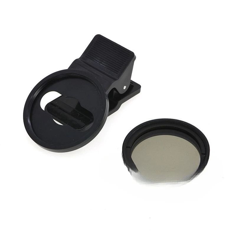 37MM adjustable dimming filter + mobile phone clip, mobile phone camera filter
37MM adjustable dimming filter + mobile phone clip, mobile phone camera filter