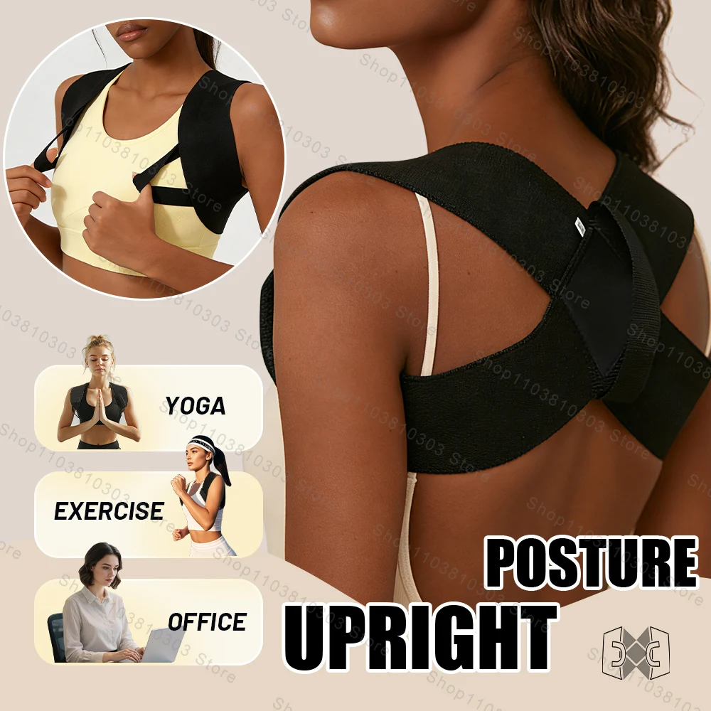 Регулируемый корректор осанки для спины, дышащий поддерживающий бандаж для верхней части спины, выпрямитель для шеи и плеч, облегчающий боль в шейном и поясничном отделах позвоночника.
Регулируемый корректор осанки для спины, дышащий поддерживающий бандаж для верхней части спины, выпрямитель для шеи и плеч, облегчающий боль в шейном и поясничном отделах позвоночника.