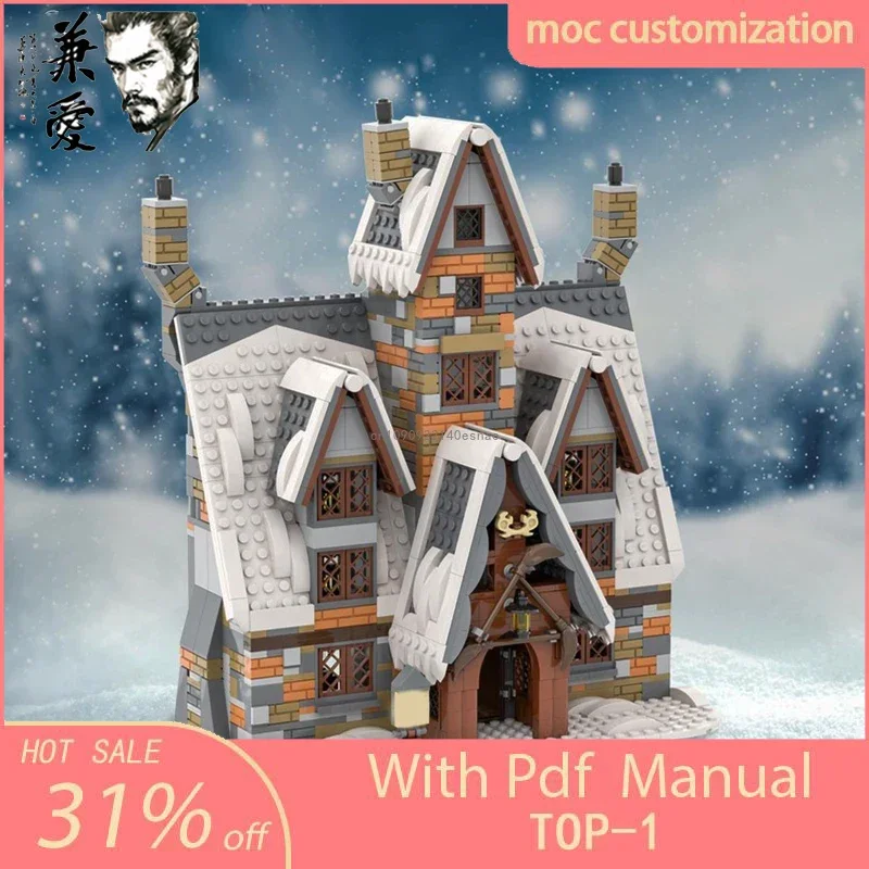 1176pcs MOC Christmas Snow Village Hogsmeade Winter Village Building Blocks Set Idea Street View Model Toys Kids Gifts
1176pcs MOC Christmas Snow Village Hogsmeade Winter Village Building Blocks Set Idea Street View Model Toys Kids Gifts
