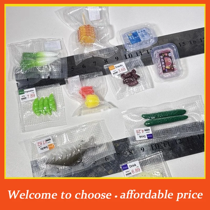 XM 1Pc mini items Doll Accessories Toys 1/12 Dollhouse Food Play Scene Mini Simulation Vegetables Fruits And Seafood Vacuum Pack
XM 1Pc mini items Doll Accessories Toys 1/12 Dollhouse Food Play Scene Mini Simulation Vegetables Fruits And Seafood Vacuum Pack
