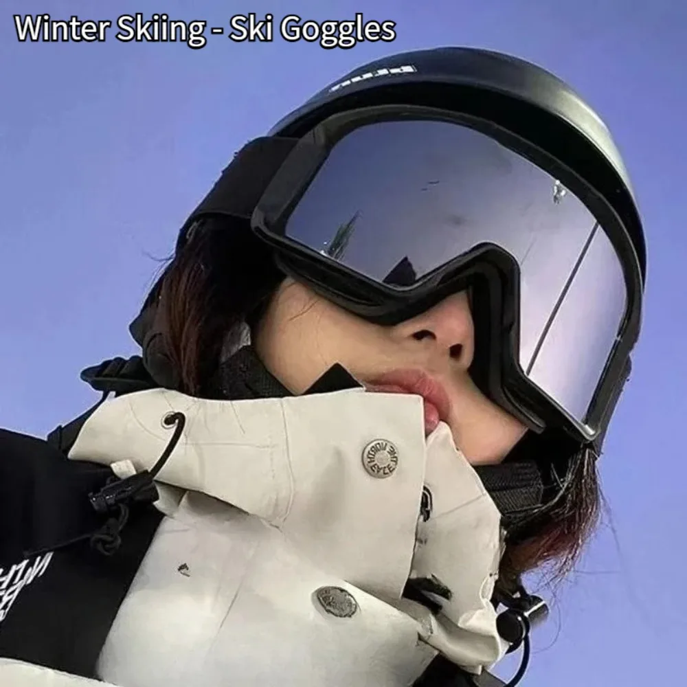 Ski Women's Goggles Anti-fog Snow Men's Glasses Windproof Wear Goggle Outdoor Sports Ski Equipment Eyeswear for Girls Dand Boys
Ski Women's Goggles Anti-fog Snow Men's Glasses Windproof Wear Goggle Outdoor Sports Ski Equipment Eyeswear for Girls Dand Boys