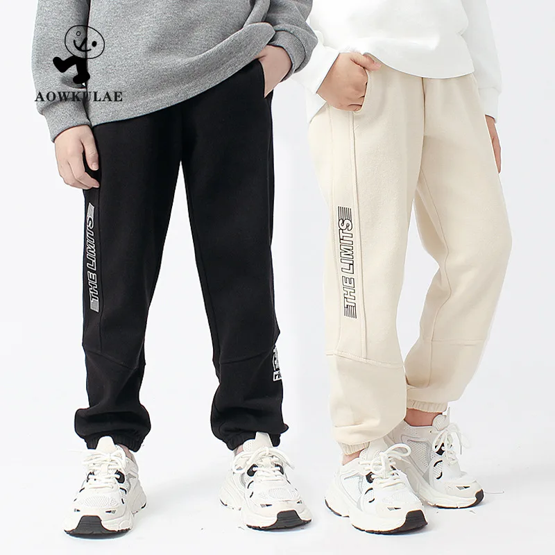 Korean Children Boys Pants Cotton Teenage Letter Print Long Trousers Grey/black Elastic Waist Jogger Pants Toddler Sweatpant New
Korean Children Boys Pants Cotton Teenage Letter Print Long Trousers Grey/black Elastic Waist Jogger Pants Toddler Sweatpant New
