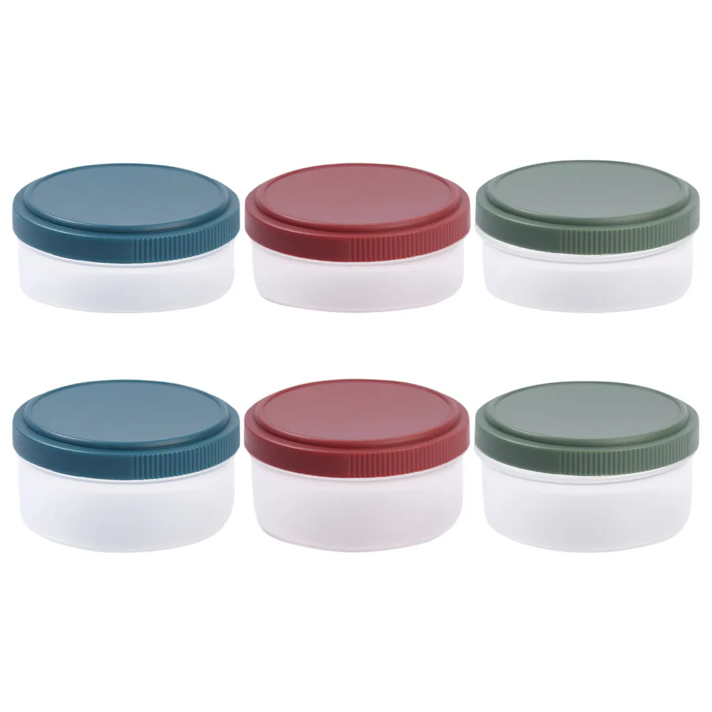 6pcs Leakproof Condiment Container Sauce With Lids Meal Prep Storage Bowls Small Round Dressing For Lunch Picnic Food Storage
6pcs Leakproof Condiment Container Sauce With Lids Meal Prep Storage Bowls Small Round Dressing For Lunch Picnic Food Storage