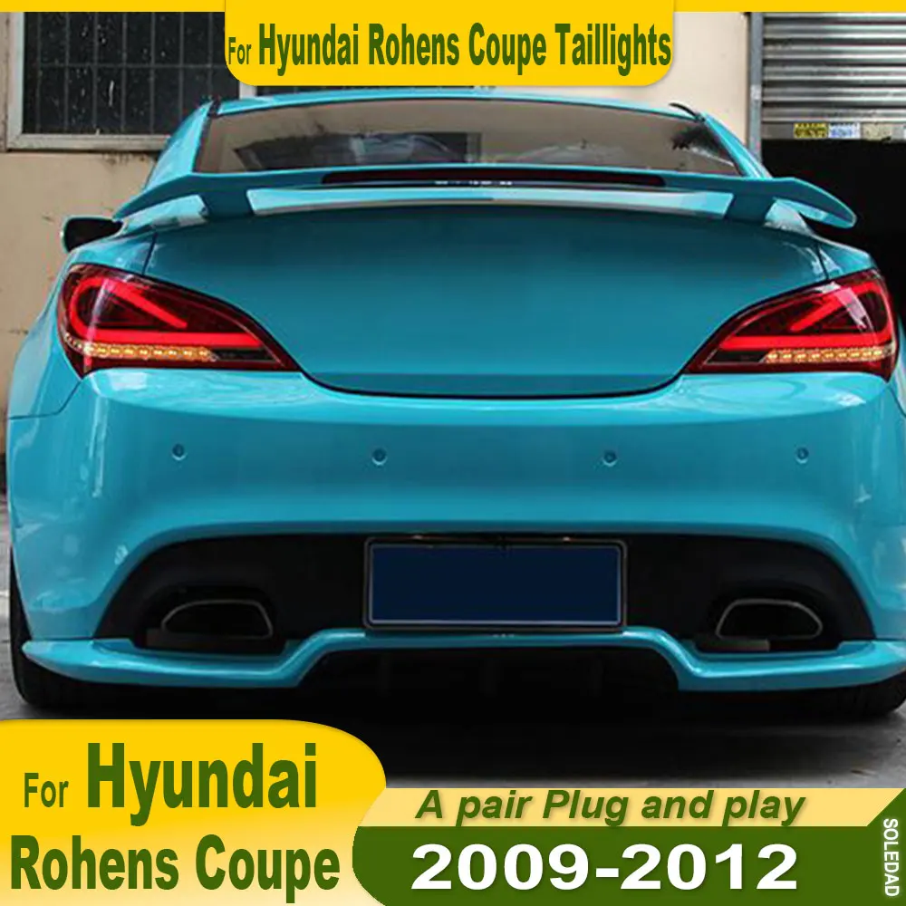 Автомобильные задние фонари Plug and play для Hyundai Rohens Coupe 2009 2010 2011 2012 2013, задний DRL, динамический указатель поворота, задний фонарь
Автомобильные задние фонари Plug and play для Hyundai Rohens Coupe 2009 2010 2011 2012 2013, задний DRL, динамический указатель поворота, задний фонарь