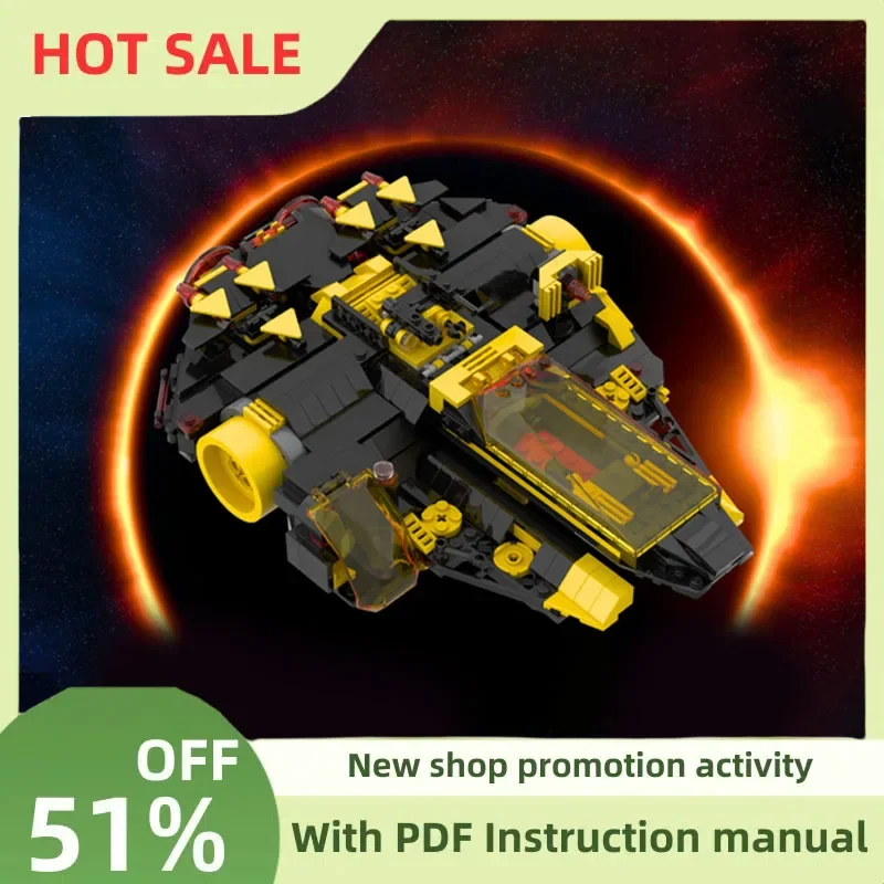 New 814PCS Famous Star Battle Movie Moc-10355 Blacktron Falcon Model DIY Creative Ideas Child Toy Birthday Gifts Building Blocks
New 814PCS Famous Star Battle Movie Moc-10355 Blacktron Falcon Model DIY Creative Ideas Child Toy Birthday Gifts Building Blocks