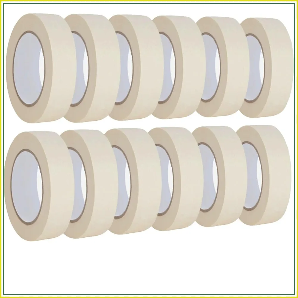 1 Inch Masking Tape 12 Pack, 660 Yards Total, General Purpose Adhesive Painting Tape for DIY Projects
1 Inch Masking Tape 12 Pack, 660 Yards Total, General Purpose Adhesive Painting Tape for DIY Projects