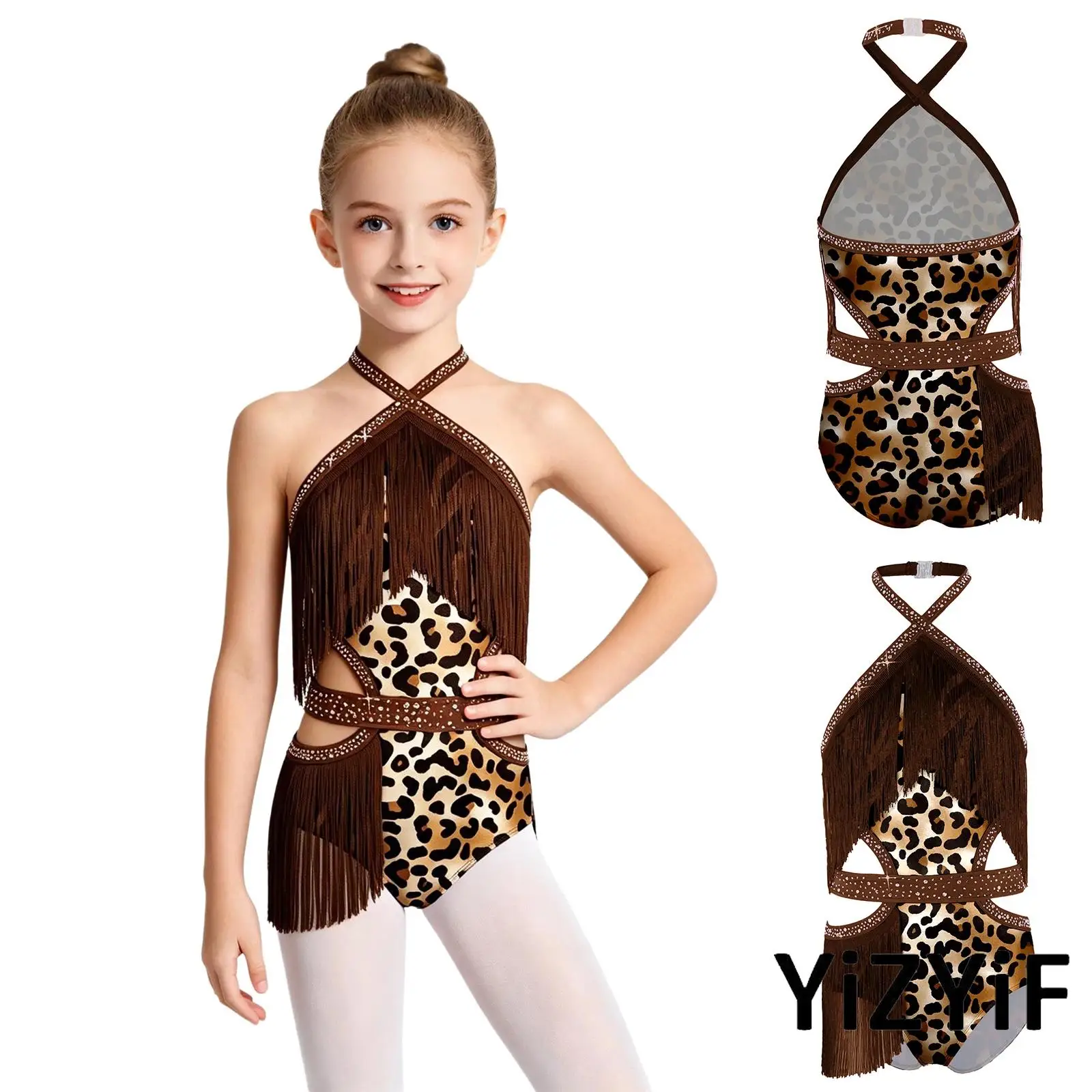 Girls Rumba Chacha Dance Clothing Artistic Gymnastics Latin Dance Performance Leotard Jumpsuit Sparkling Rhinestones Bodysuit
Girls Rumba Chacha Dance Clothing Artistic Gymnastics Latin Dance Performance Leotard Jumpsuit Sparkling Rhinestones Bodysuit