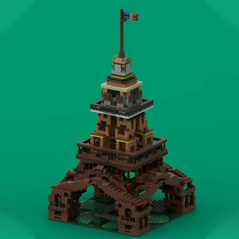 1386pcs MOC Architecture Eiffel Tower Model Building Blocks Toys Christmas Gift Education DIY Creative Brick Kids Idea Assemble
1386pcs MOC Architecture Eiffel Tower Model Building Blocks Toys Christmas Gift Education DIY Creative Brick Kids Idea Assemble
