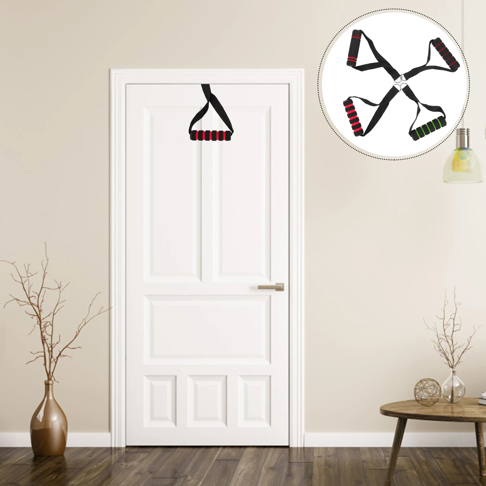 4pcs Non-Slip Resistance Band Handles Pp Material Durable Fitness Cable Machine Attachment For Home Workout Pull Ups Exercise
4pcs Non-Slip Resistance Band Handles Pp Material Durable Fitness Cable Machine Attachment For Home Workout Pull Ups Exercise