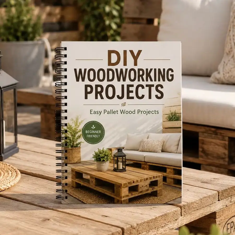 DIY WOODWORKING PROJECTS Step by Step Plans for Beginners Pallet Furniture Outdoor Indoor Home Workshop Guide Craft Book
DIY WOODWORKING PROJECTS Step by Step Plans for Beginners Pallet Furniture Outdoor Indoor Home Workshop Guide Craft Book