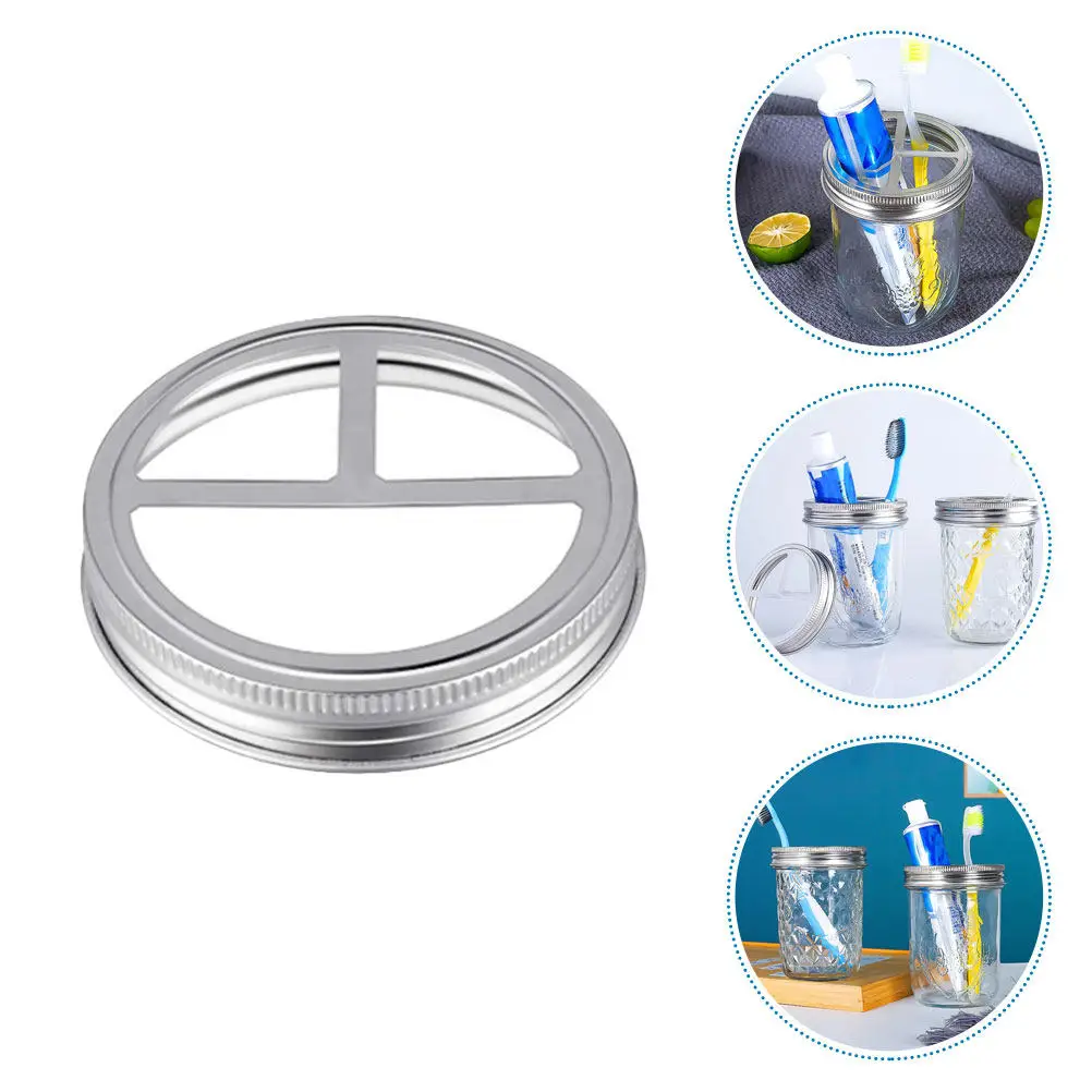 5Pcs Mason Jar Toothbrush Holder Lids Metal Wide Mouth 86Mm for Bathroom Storage Organizer Jar Lid Insert Can Lid
5Pcs Mason Jar Toothbrush Holder Lids Metal Wide Mouth 86Mm for Bathroom Storage Organizer Jar Lid Insert Can Lid