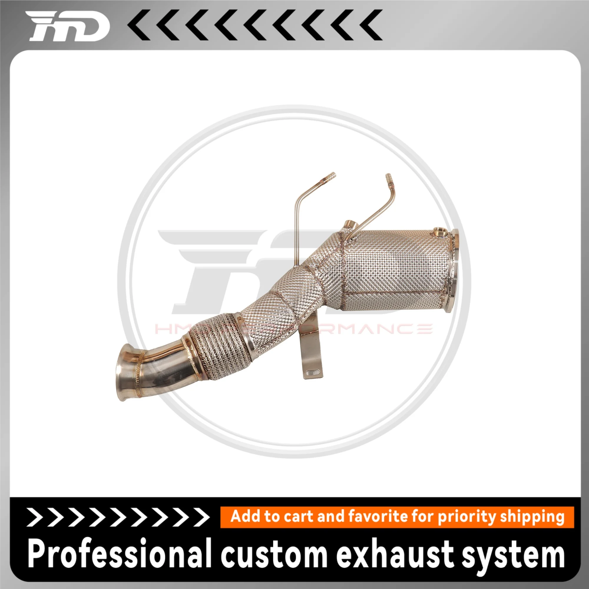 HMD Exhaust System Stainless Steel Performance Downpipe for X5 X6 LCI G05 G06 3.0T Catalytic with OPF Car Accessories
HMD Exhaust System Stainless Steel Performance Downpipe for X5 X6 LCI G05 G06 3.0T Catalytic with OPF Car Accessories