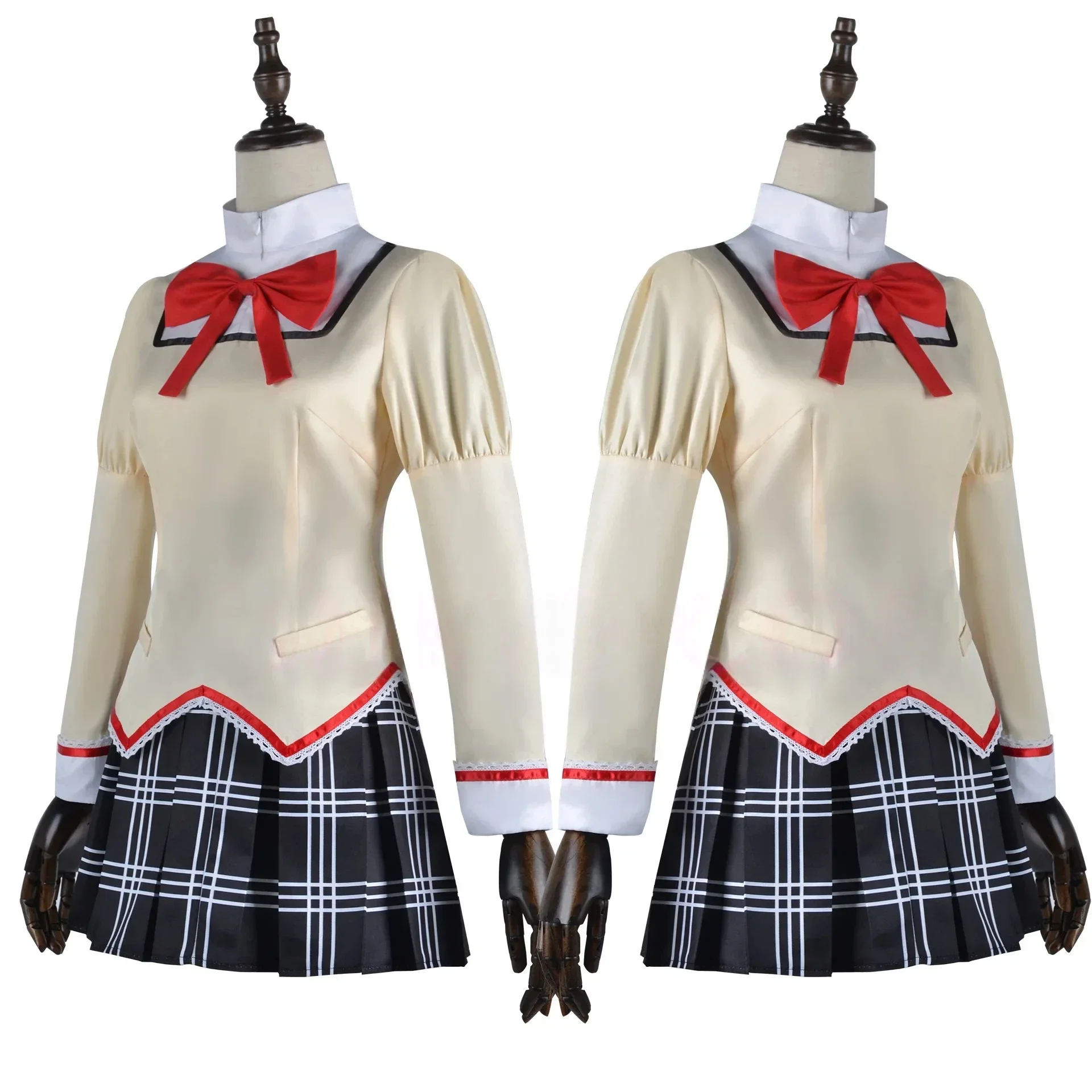 Kaname Madoka Akemi Homura Cosplay Costume School Uniform Puella Magi Madoka Magica Adult Anime Halloween Costumes Women Game
Kaname Madoka Akemi Homura Cosplay Costume School Uniform Puella Magi Madoka Magica Adult Anime Halloween Costumes Women Game