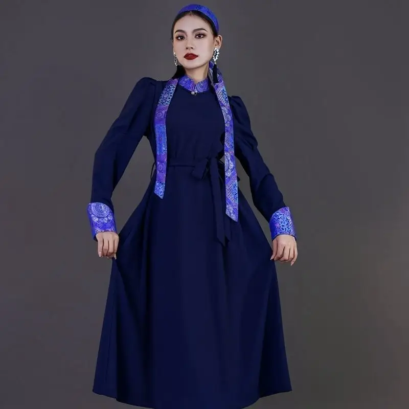 Mongolian Robe for Women Dress Large Long Style Ethnic Characteristics College Light Luxury Senior Popular New Chinese
Mongolian Robe for Women Dress Large Long Style Ethnic Characteristics College Light Luxury Senior Popular New Chinese