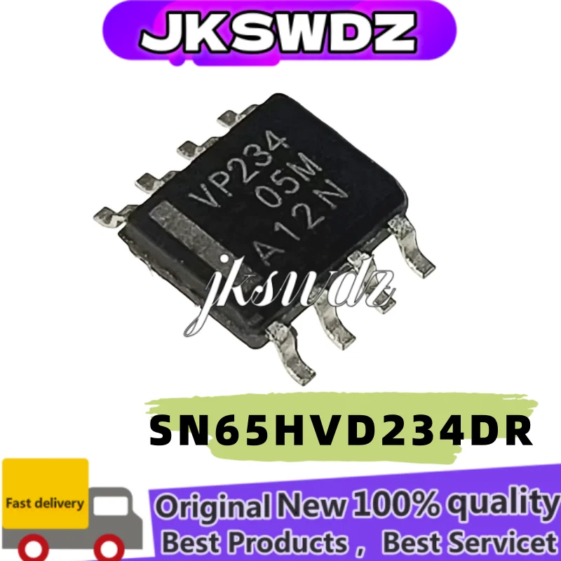 10pcs new original SN65HVD234DR VP234 IC SOP-8
10pcs new original SN65HVD234DR VP234 IC SOP-8