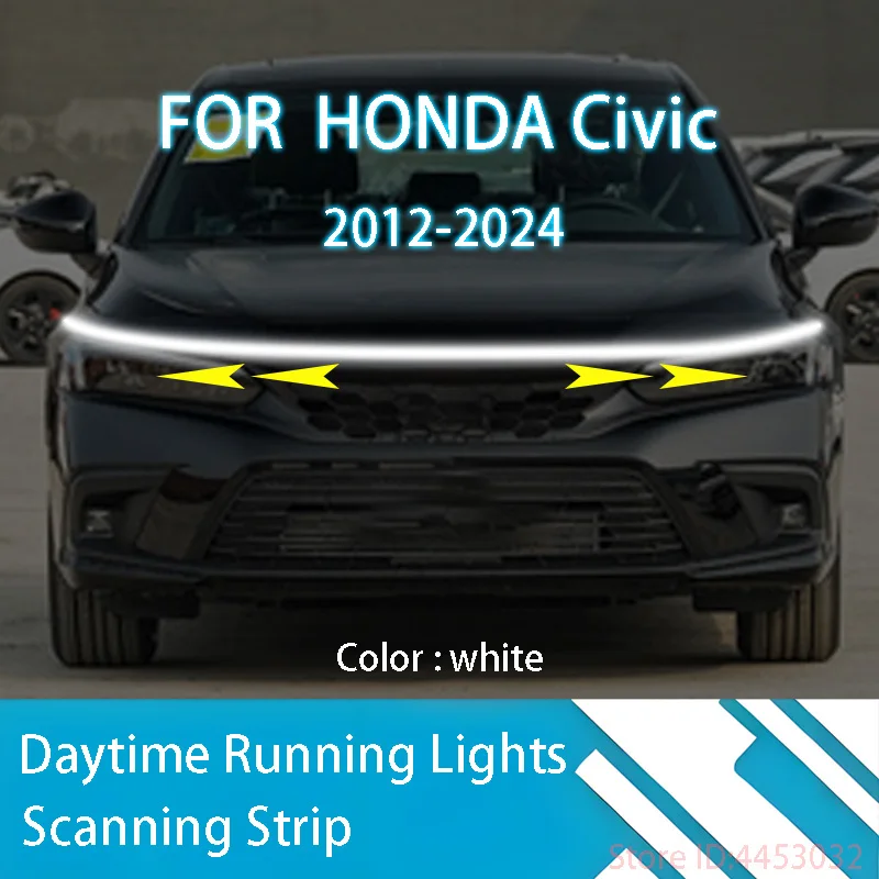Для HONDA Civic 2012-2024, новинка, улучшенная модель, дневная подсветка, устройство сканирования запуска автомобиля, направляющая по DRL, декоративная лампа 12 В
Для HONDA Civic 2012-2024, новинка, улучшенная модель, дневная подсветка, устройство сканирования запуска автомобиля, направляющая по DRL, декоративная лампа 12 В
