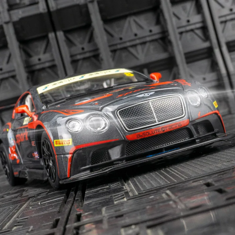 CCA 1:24 simulation Bentley Continental GT3 alloy rally car model doors and hood that can be opened suitable for collection
CCA 1:24 simulation Bentley Continental GT3 alloy rally car model doors and hood that can be opened suitable for collection