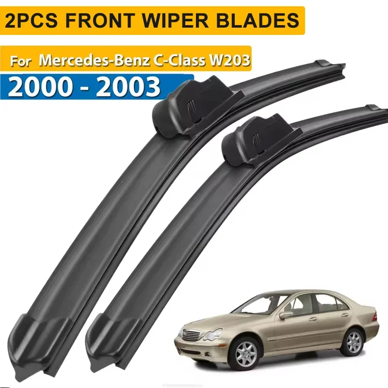 Wiper LHD Front Wiper Blades For Mercedes-Benz C-Class C32 W203 2000 - 2003 Windshield Windscreen Window Brushes 24"+21"
Wiper LHD Front Wiper Blades For Mercedes-Benz C-Class C32 W203 2000 - 2003 Windshield Windscreen Window Brushes 24"+21"