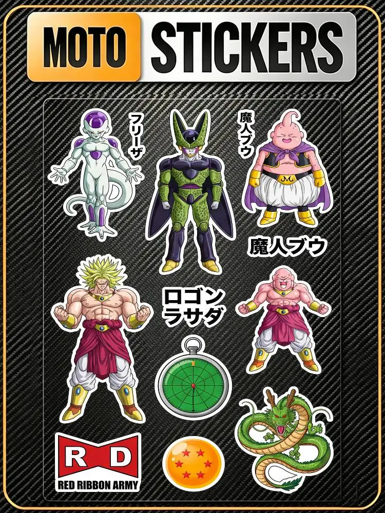 DRAGON BALL All Purpose Reflective Waterproof Scratch Blocker Decal Car Bike Helmet Cup Refrigerator Decorative Stickers
DRAGON BALL All Purpose Reflective Waterproof Scratch Blocker Decal Car Bike Helmet Cup Refrigerator Decorative Stickers