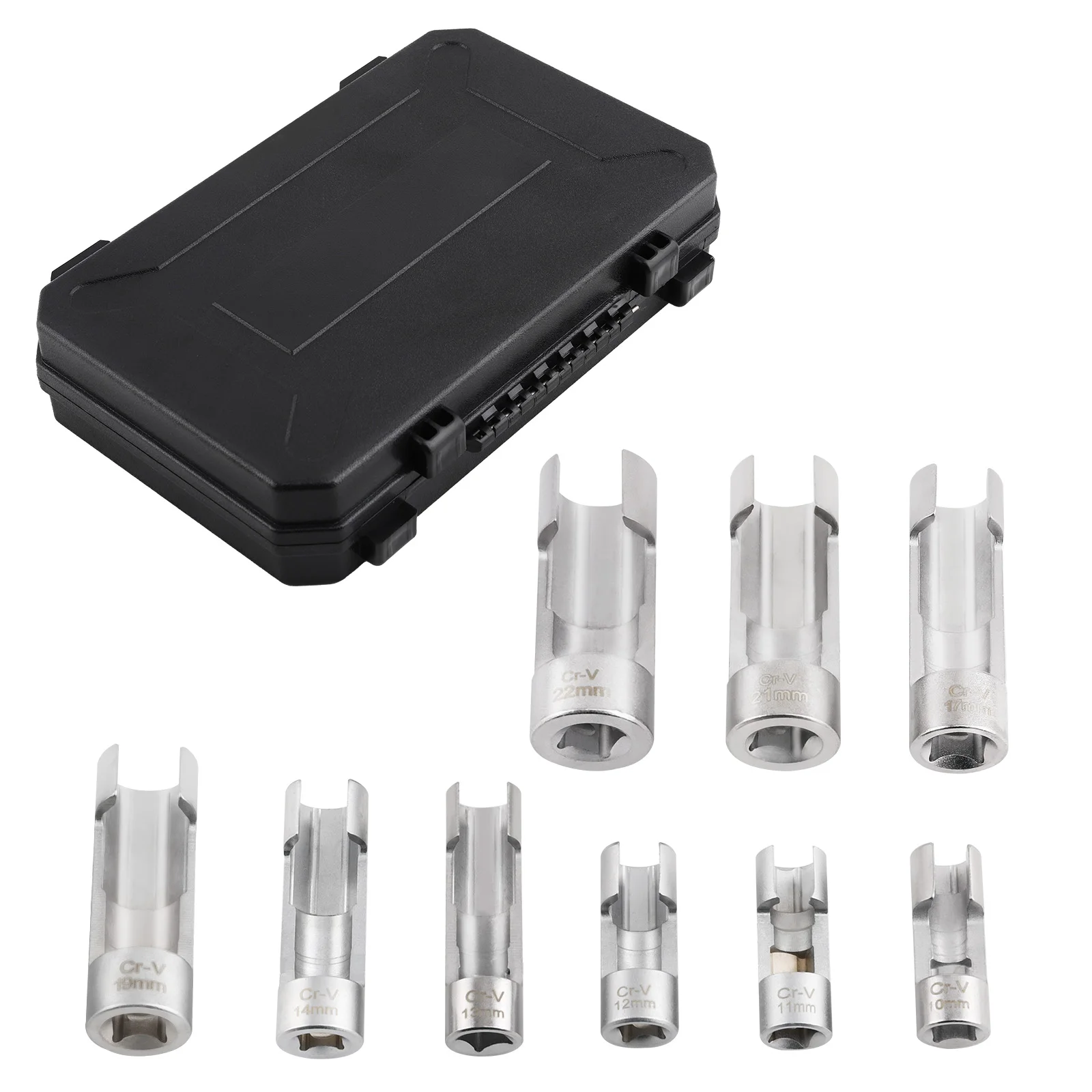 New Diesel Injector Fuel Line Socket Wrench Set 10-22mm Fit for Thermo Switches
New Diesel Injector Fuel Line Socket Wrench Set 10-22mm Fit for Thermo Switches