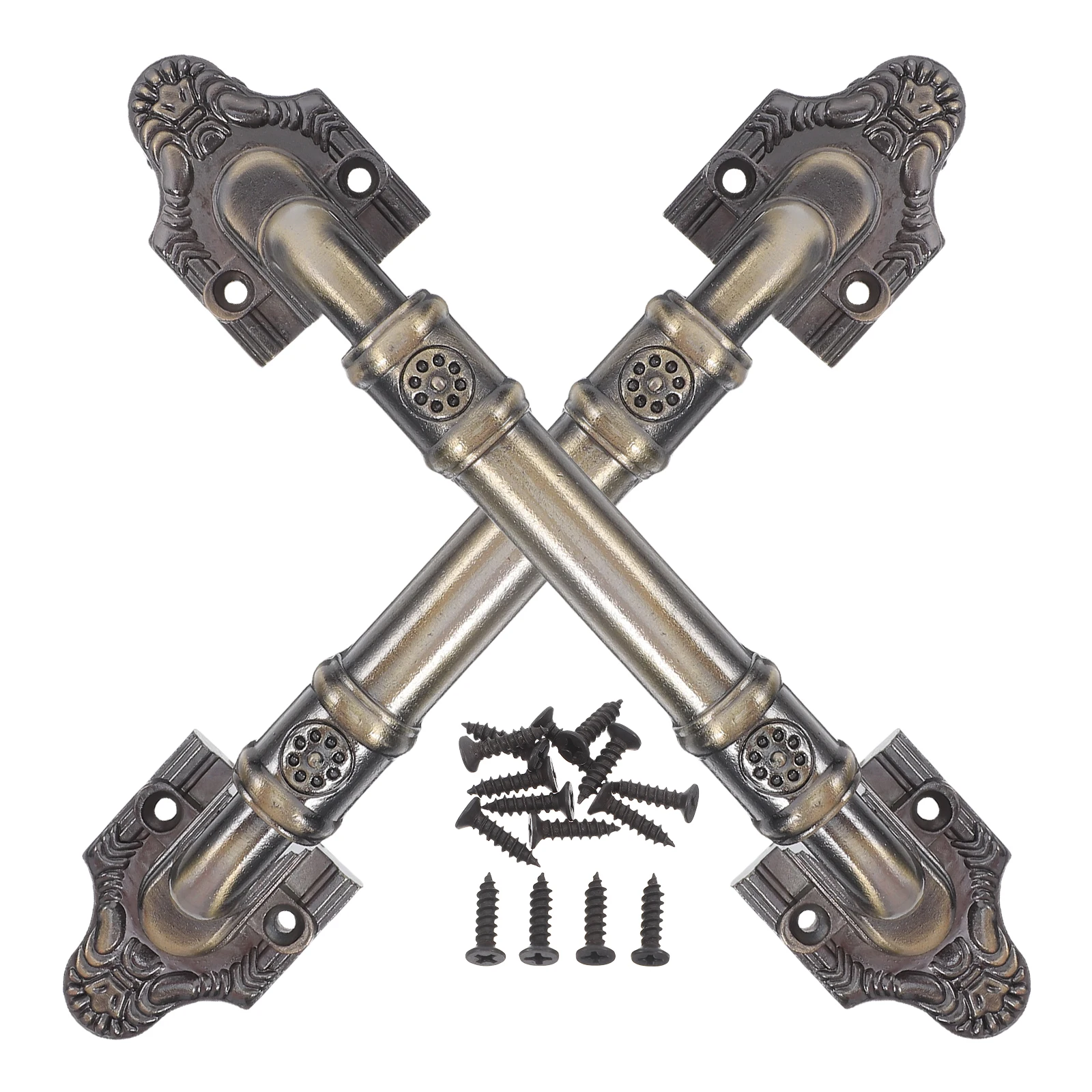 Barn Handle Fancy Pull Golden Ferroalloy European Sliding Door Hardware Vintage Metal Knobs Rustic Decorative Heavy Duty Alloy
Barn Handle Fancy Pull Golden Ferroalloy European Sliding Door Hardware Vintage Metal Knobs Rustic Decorative Heavy Duty Alloy