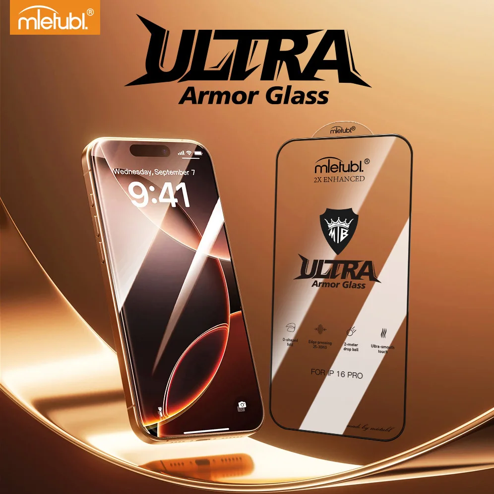 10PCs Mietubl Ultra Armor Glass For iPhone 17 ProMax Air 16 15Plus 14pro 13 16E Tempered Glass Full Cover Fingerprint Unlocking
10PCs Mietubl Ultra Armor Glass For iPhone 17 ProMax Air 16 15Plus 14pro 13 16E Tempered Glass Full Cover Fingerprint Unlocking