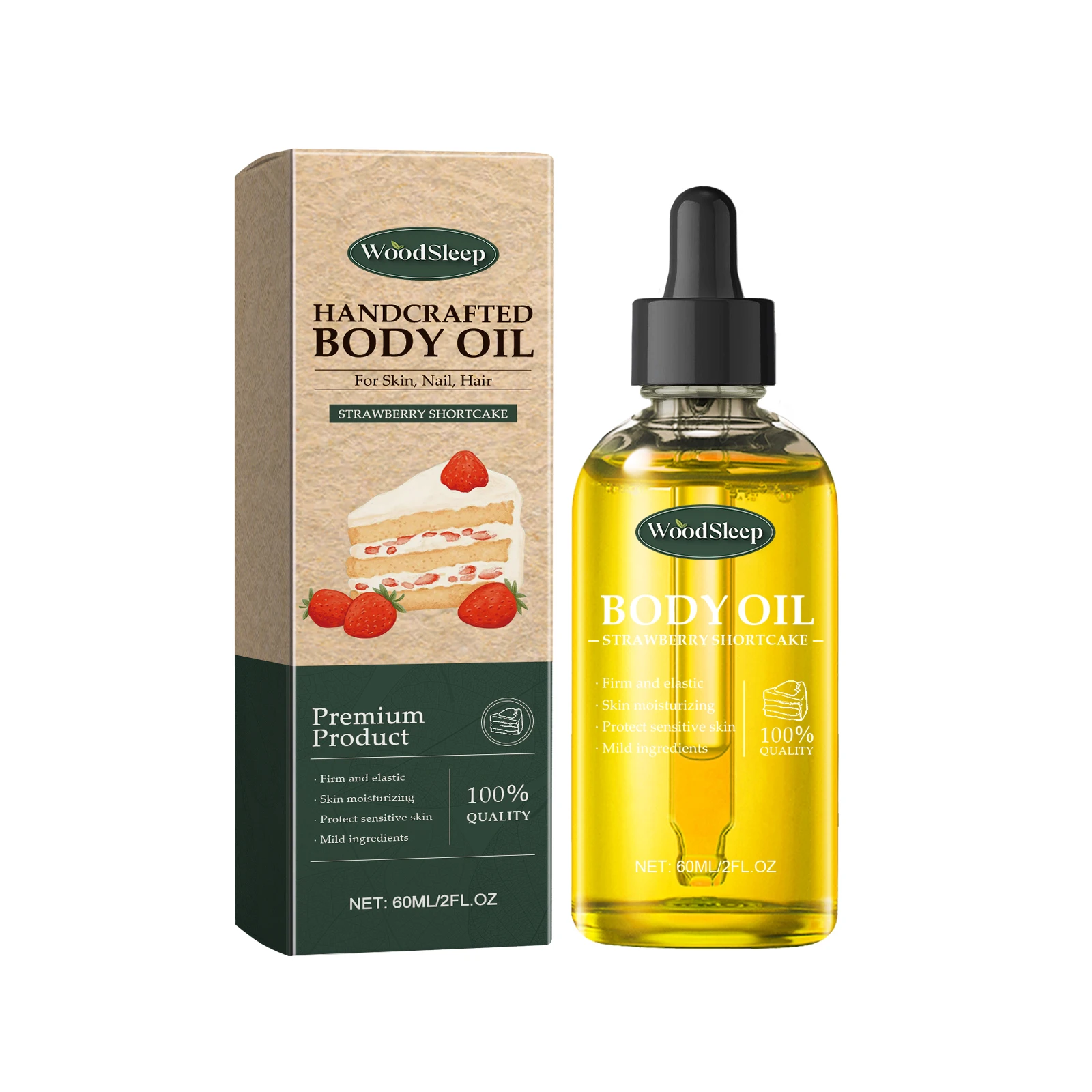 Woodsleep Strawberry Shortcake Body Essence Oil Refreshing Hydrating And Nourishing Soft Massage Oil All Over The Skin
Woodsleep Strawberry Shortcake Body Essence Oil Refreshing Hydrating And Nourishing Soft Massage Oil All Over The Skin
