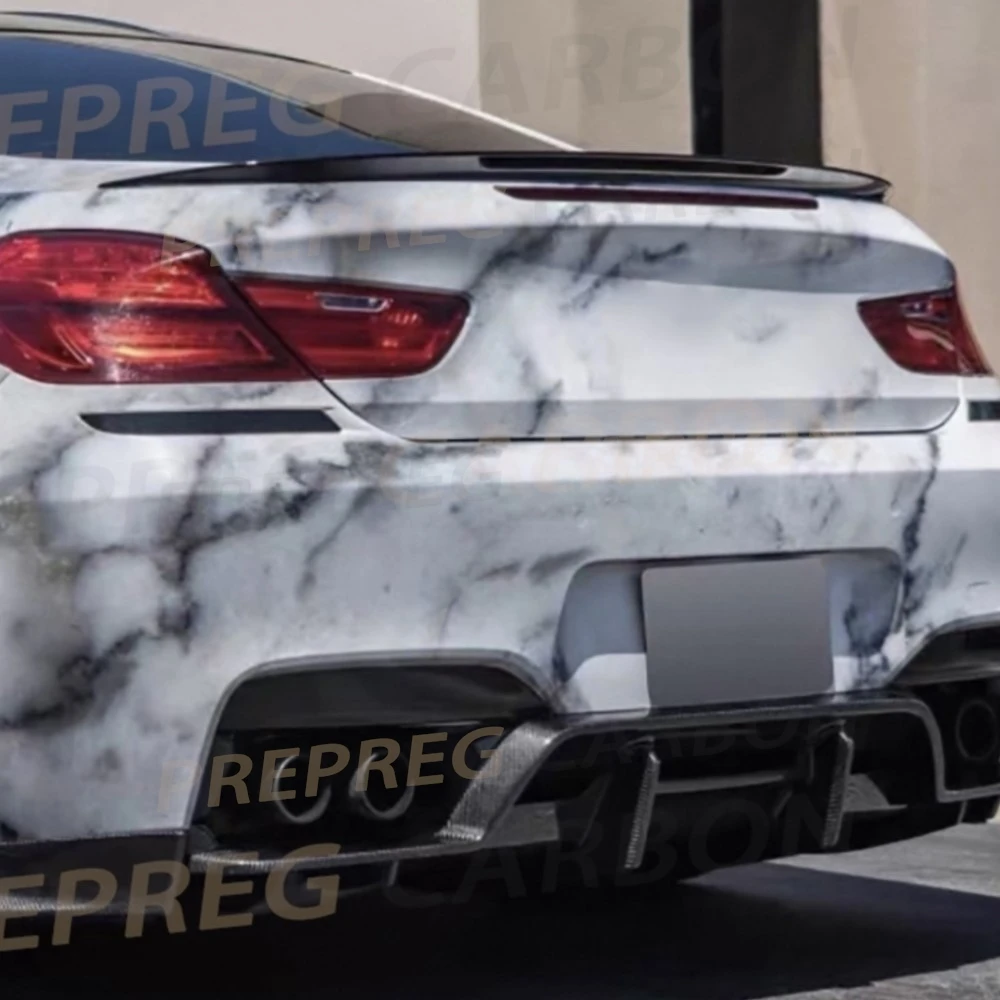 Prepreg Carbon Car Rear Diffuser Bumper Spoiler Rear Side Splitters for BMW 6 Series F06 F12 F13 M6 2013-2019 Body Kits
Prepreg Carbon Car Rear Diffuser Bumper Spoiler Rear Side Splitters for BMW 6 Series F06 F12 F13 M6 2013-2019 Body Kits