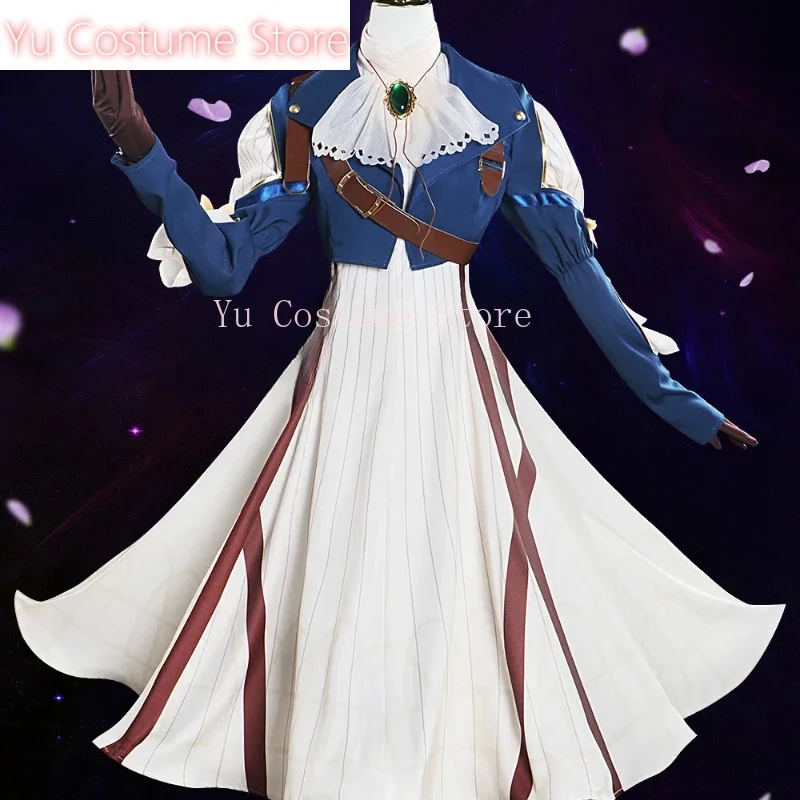 Японский аниме-фиолетовый модный костюм для косплея Evergarden, удобный женский роскошный бюджетный аниме-костюм Yu
Японский аниме-фиолетовый модный костюм для косплея Evergarden, удобный женский роскошный бюджетный аниме-костюм Yu