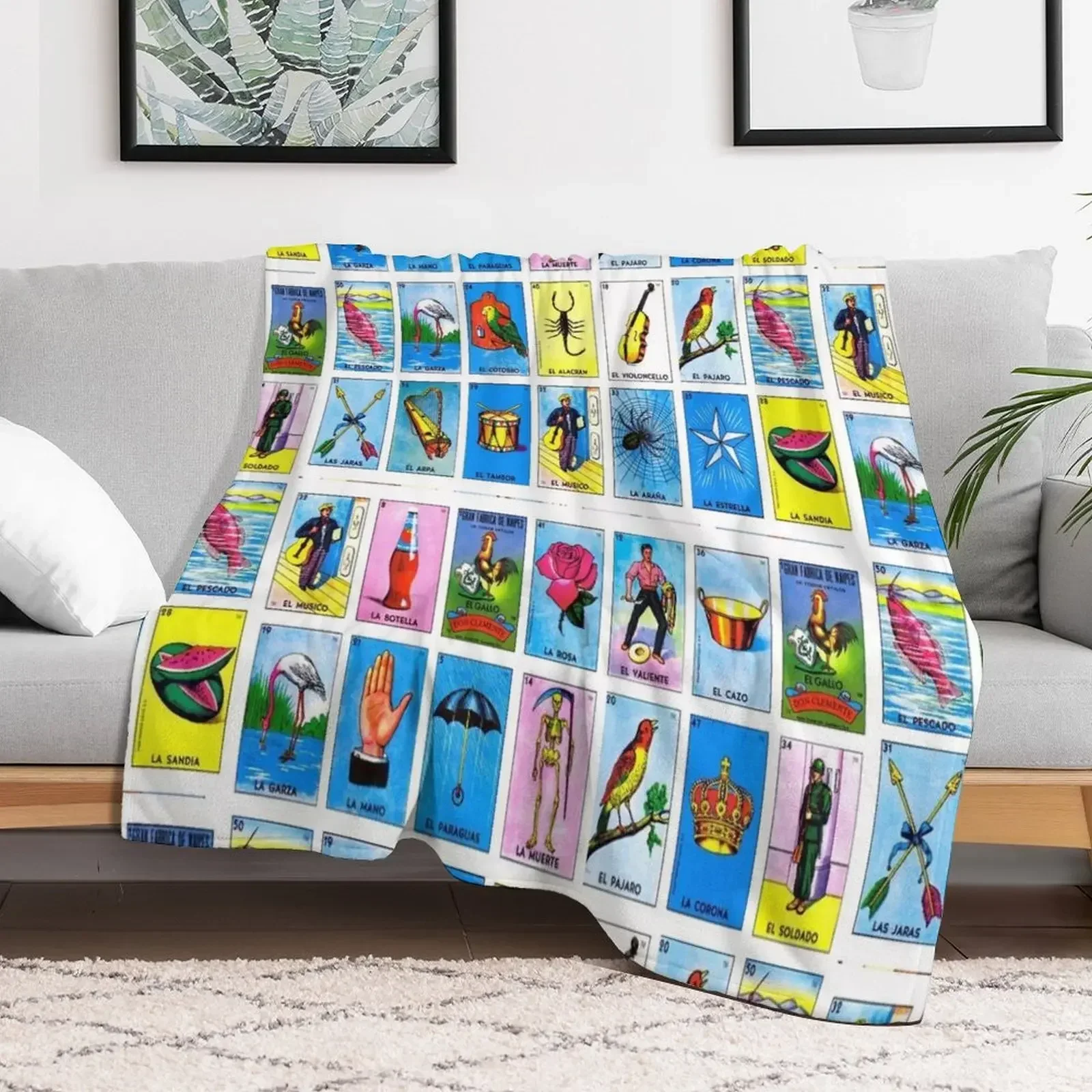 Lottery / Mexican Bingo Throw Blanket Plush Giant Sofa Blankets Custom Tourist Blankets For Bed Blankets
Lottery / Mexican Bingo Throw Blanket Plush Giant Sofa Blankets Custom Tourist Blankets For Bed Blankets