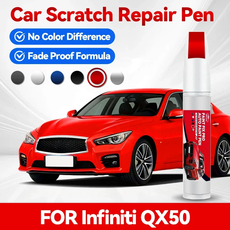 Ручка-корректор для ремонта автомобильной краски Infiniti QX50, средство для удаления царапин, аксессуар для самостоятельного ремонта авто
Ручка-корректор для ремонта автомобильной краски Infiniti QX50, средство для удаления царапин, аксессуар для самостоятельного ремонта авто