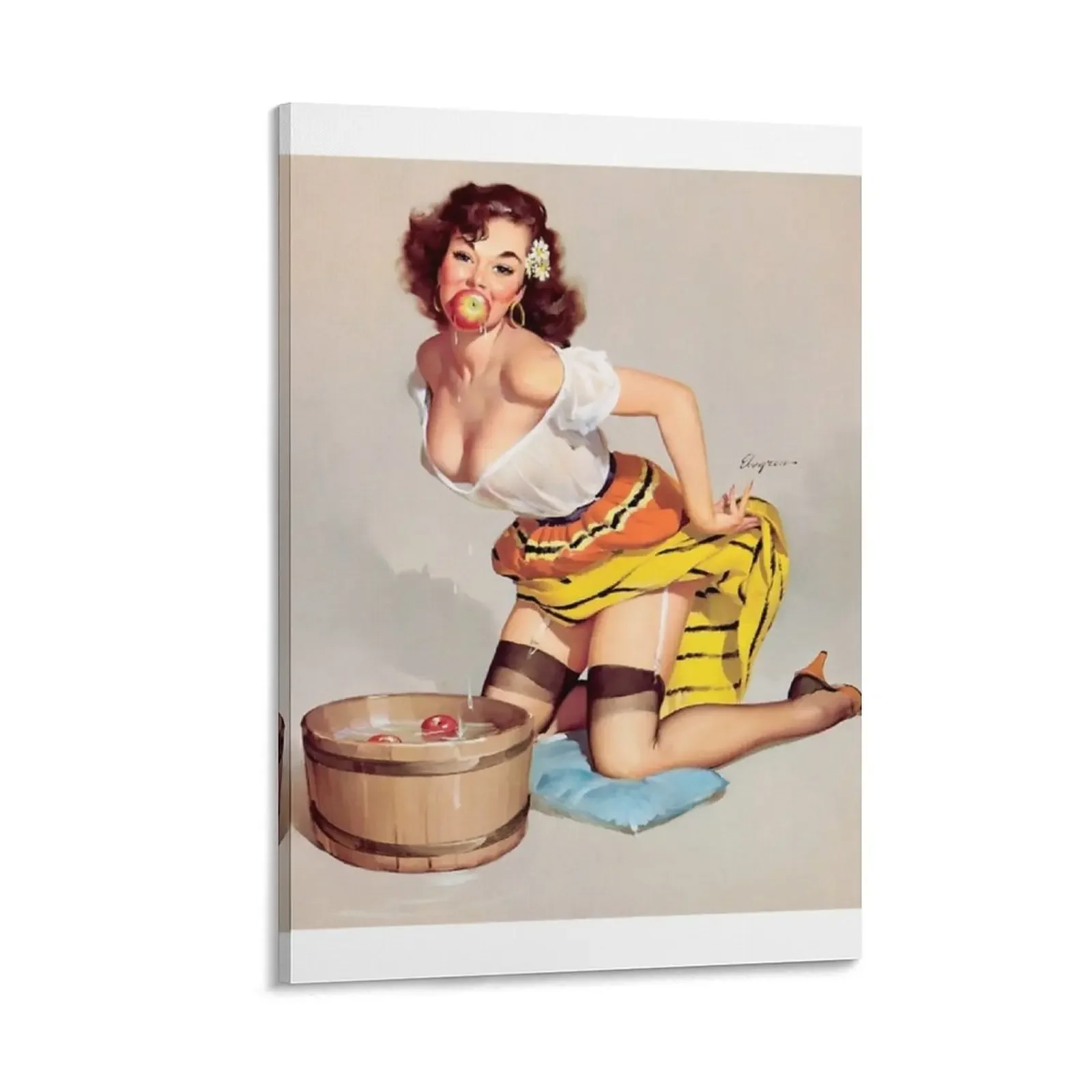 Pin-Up Girl - Elvgren - Vintage Canvas Painting nordic home decor decorative pictures for the room
Pin-Up Girl - Elvgren - Vintage Canvas Painting nordic home decor decorative pictures for the room