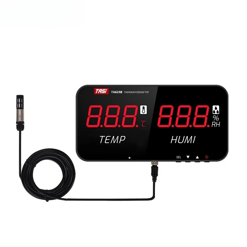 Термогигрометр TASI, промышленный тепличный гигрометр, светодиодный цифровой дисплей, большой экран, комнатный термометр
Термогигрометр TASI, промышленный тепличный гигрометр, светодиодный цифровой дисплей, большой экран, комнатный термометр