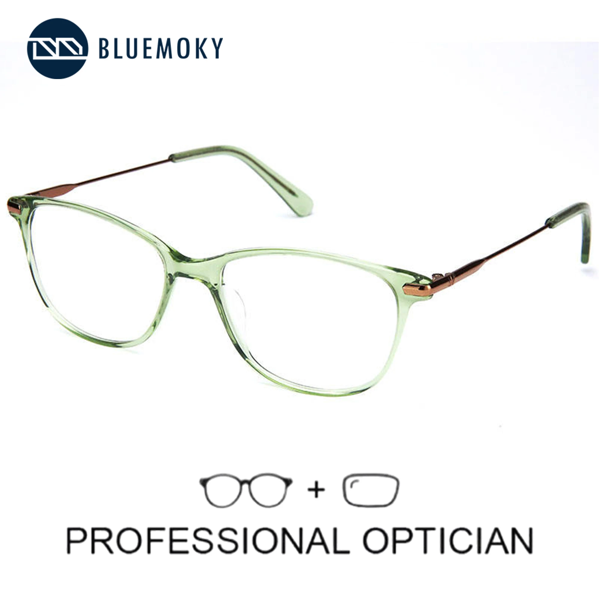 BLUEMOKY(XXL Size)Vintage Acetate Prescription Glasses Women Square Anti Blue Light Photochromic/Progressive Optical Eyeglasses
BLUEMOKY(XXL Size)Vintage Acetate Prescription Glasses Women Square Anti Blue Light Photochromic/Progressive Optical Eyeglasses