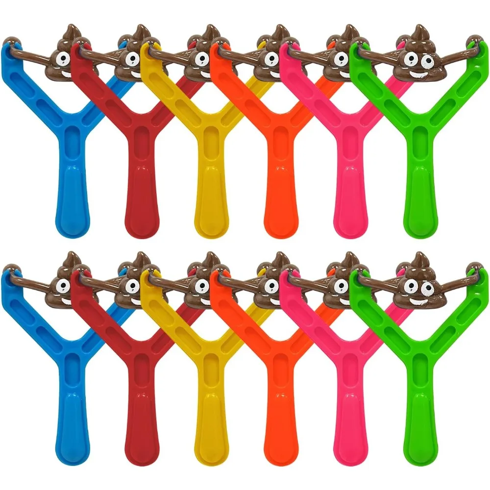 5pcs Poop Slingshot Flying Toys Bulk, Sticky Rubber Flying Shooting Game Toy,Novelty Party Favors Funny Gifts for Kids
5pcs Poop Slingshot Flying Toys Bulk, Sticky Rubber Flying Shooting Game Toy,Novelty Party Favors Funny Gifts for Kids